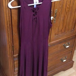 Maroon sun dress!